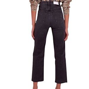Re/Done 70s Stove Pipe Black Jeans Size 29 new with tags preppy casual classic